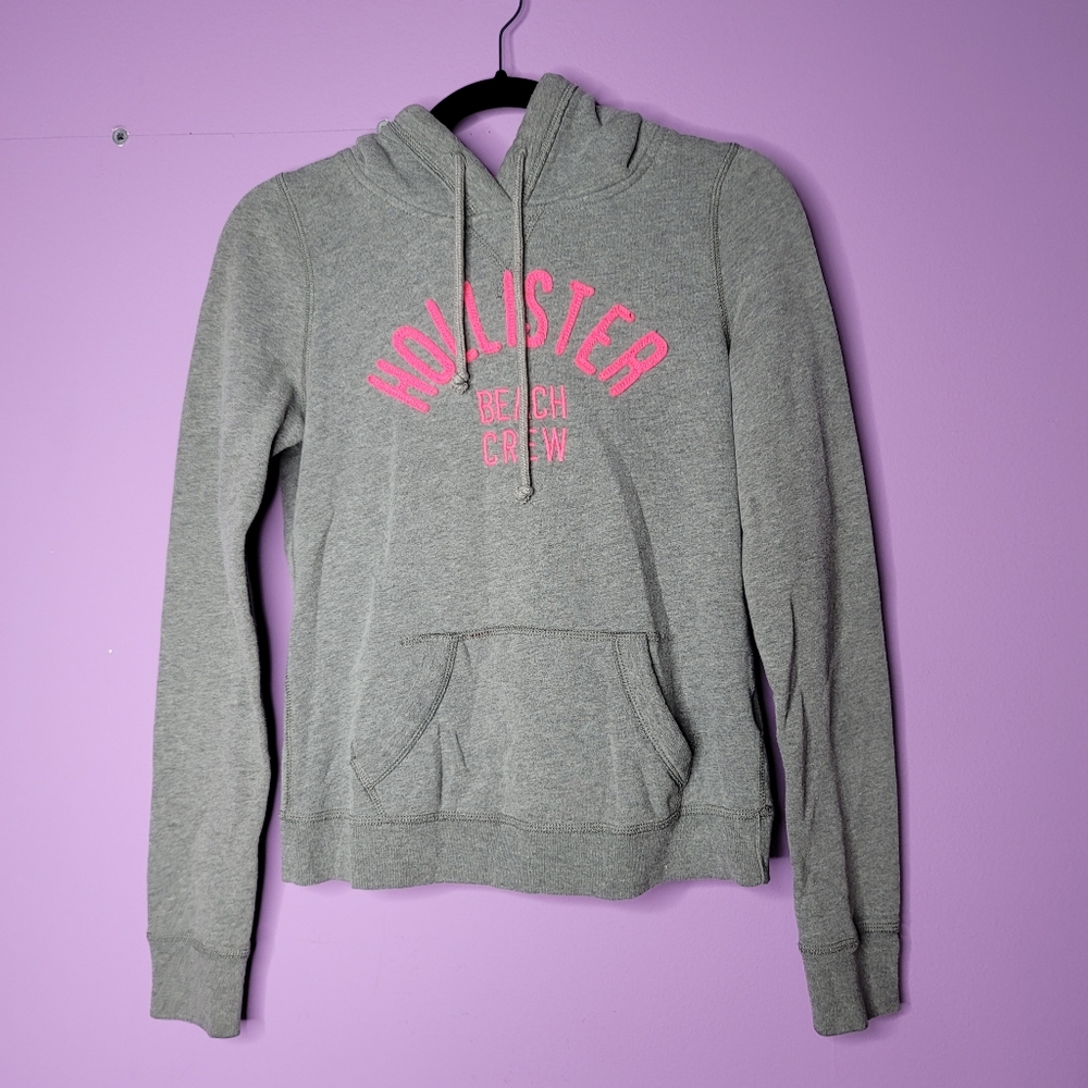 Gray Hollister Hoodie (S)